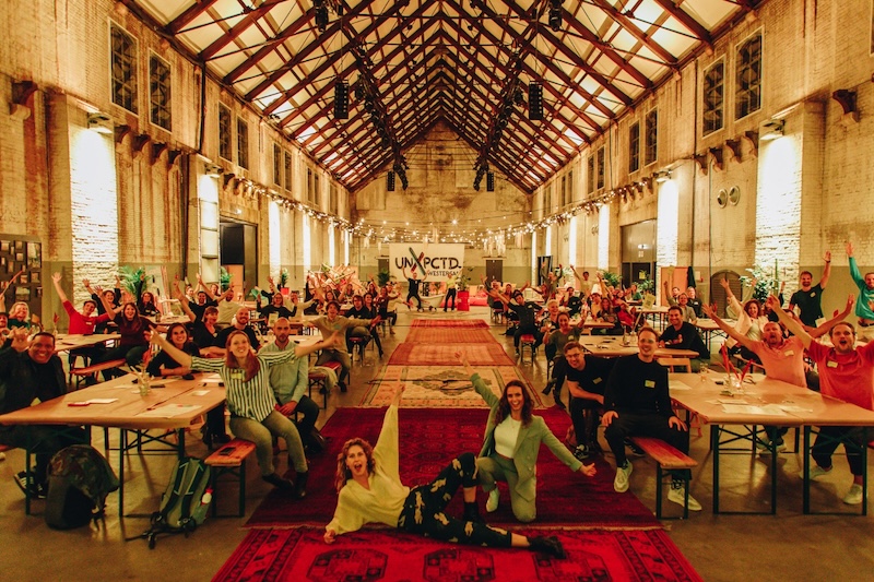 Pop-up evenement UNXPCTD