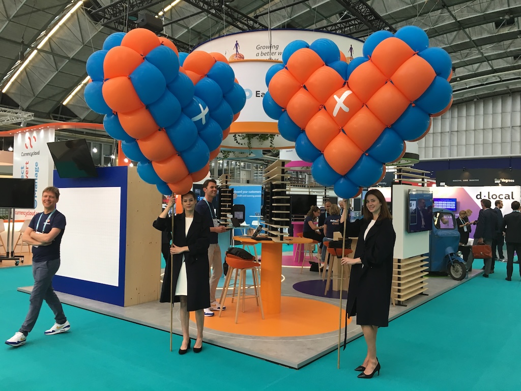 Branding elementen voor een beursstand